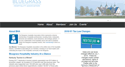 Desktop Screenshot of bluegrasshospitality.org