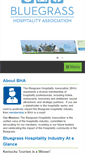 Mobile Screenshot of bluegrasshospitality.org